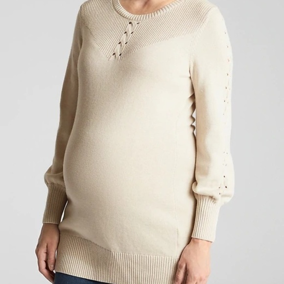 GAP Sweaters - GAP Maternity Lattice Sweater